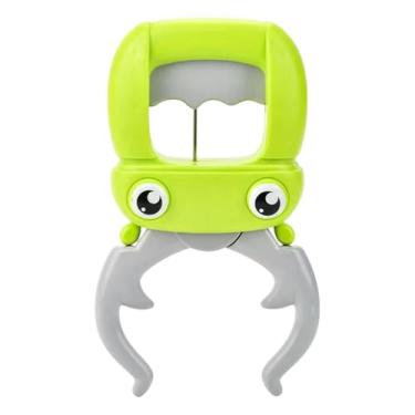Imagem de Ysyqkn Garra de brinquedo interativa, mão robótica com fácil aderência, 17 cm de comprimento, coletor de lixo, ideal para meninos e meninas a partir de 5, Verde