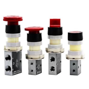 Imagem de 1 peça S3B/C/D/Y/R/S3L/V/S3PL/PP/PF/PM/HS-M5/06/08 Interruptor de válvula mecânica tipo rolo S3 Válvulas de controle pneumáticas de 3/2 vias M5 1/8 1/4 (S3HL, 1/10.2 cm)