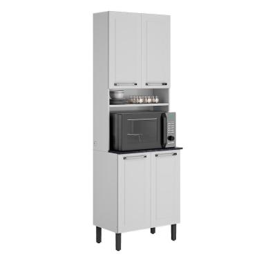 Imagem de Paneleiro Em Aço 70cm Branco Com Espaço Para Forno Florença Itatiaia