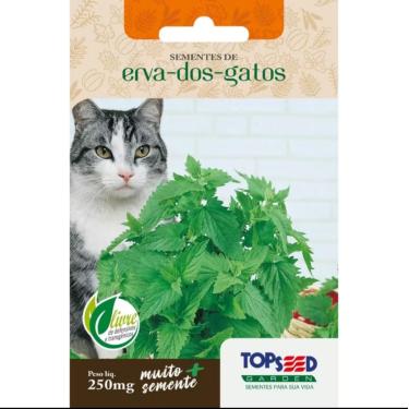 Imagem de Sementes de Erva-dos-Gatos, 250mg, Catnip Natural para Gatos