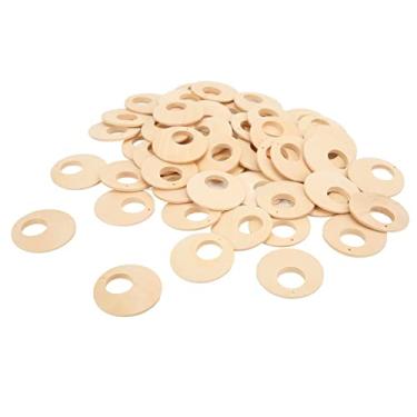 Imagem de Zerodis Espaços Em Branco para Brincos de Madeira DIY, Resistente Ao Desgaste, Coloração Fácil para Fazer Joias, Suprimentos de Artesanato para Amigos, Kit de Arte e Artesanato