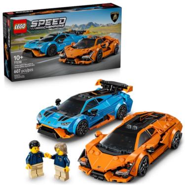 Imagem de Lamborghini Revuelto e Huracán STO Lego 77238