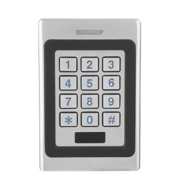 Imagem de Generic Controlador de Acesso à Porta Com Cartão RFID de Segurança à Prova de Chuva IP67 para Uso Externo, Teclado de Liga de Zinco para Entrada de Vários Cartões para Apartamentos Residenciais