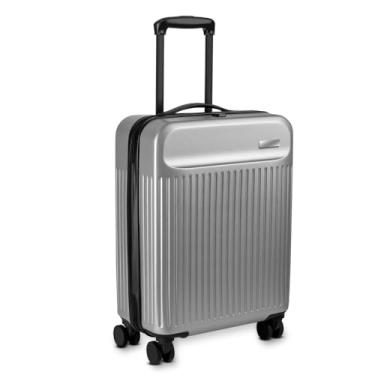 Imagem de Mala de Bordo 40L Easy Travel Prata com Design Sofisticado