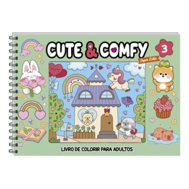 Imagem de Cute & Comfy Super Extra - Edição 03 - Livro de Colorir Para Adultos -