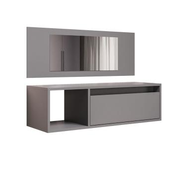 Imagem de Penteadeira Camarin 1 Prateleira Eva - Ssx Multicoisas Grafite