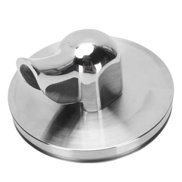 Imagem de aqxreight Bico Portátil de 54 Mm Sem Fundo para Máquina de café Com Bico Portátil de Aço Inoxidável 304 Com Anéis de Vedação Duplo para Extração de Grãos Portafilter de 54 Mm (Único)