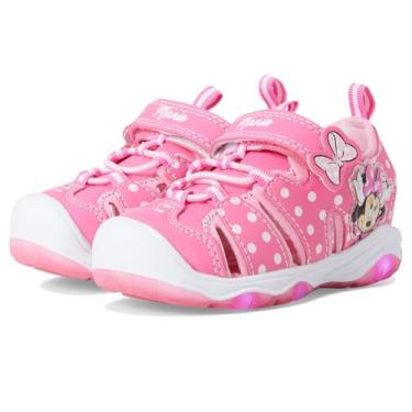Imagem de Disney Minnie Mouse Open-Closed Toe Summer Sports Light Up Sandals (Toddler/Little Kid)