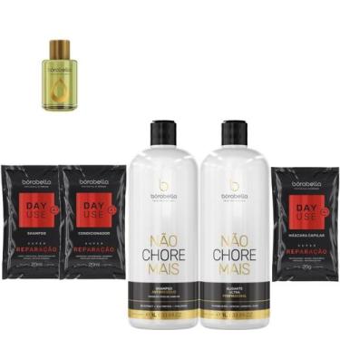 Imagem de Borabella Progressiva Não Chore 2x1L + Argan 7ml + Sachês