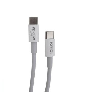 Imagem de Cabo de Dados Turbo Tipo C x Tipo C 1M KD-27 Kaidi