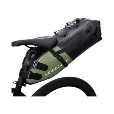 Imagem de Bolsa De Bicicleta Impermeável 13L NEWBOLER Grande Capacidade Dobrável