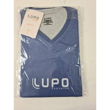 Imagem de Pijama Curto com Shorts Juvenil Algodão Lupo 20000-002., 14, Azul roya