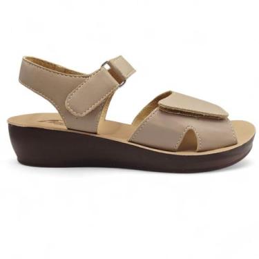 Imagem de Sandália Feminina Ortopédica Ajustável Confortável Prática - Feet Life