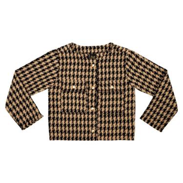 Imagem de Jaqueta Juvenil Look Jeans Tweed Cáqui - 10 - UNICA-Feminino
