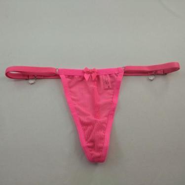 Imagem de Tanga Gotas de Prazer Cor:Rosa NeonTamanho:M - Minha Calcinha, Rosa ne