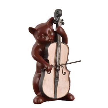 Imagem de U5GAAALPPQ9 Escultura abstrata de resina moderna, decoração criativa, animal, instrumento musical, modelo, arte decorativa, armário de TV, artesanato, ornamentos