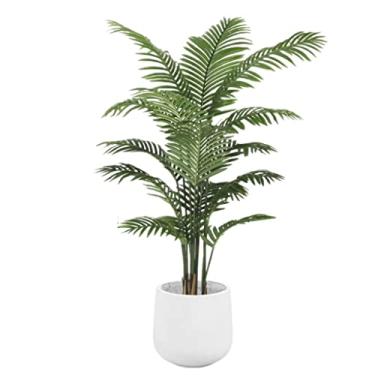 Imagem de Plantas falsas, árvore artificial, árvore artificial em vaso, plantas artificiais para casa, jardim, decoração interna e externa, plantas artificiais para ambientes internos e externos, 180 cm