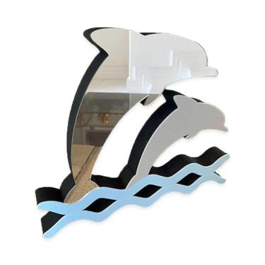Imagem de Golfinhos 02 Em Mdf Decoryou - Ref 351