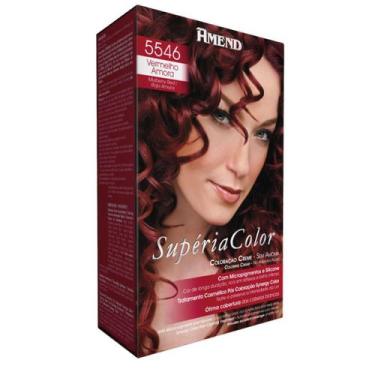 Imagem de Coloração Supéria Color 5546 Vermelho Amora Amend