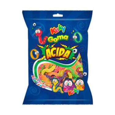 Imagem de Goma Minhoca Acida Citrus 70g - Kuky
