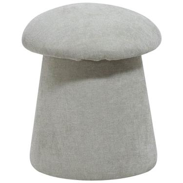 Imagem de Puff Orgânico Decorativo Quarto Infantil Aslam D02 Linho Verde Claro C-47 - Lyam Decor