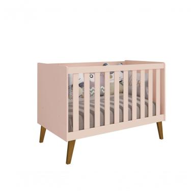 Imagem de Berço Americano Retrô Ayla Rosa Fosco - Reller