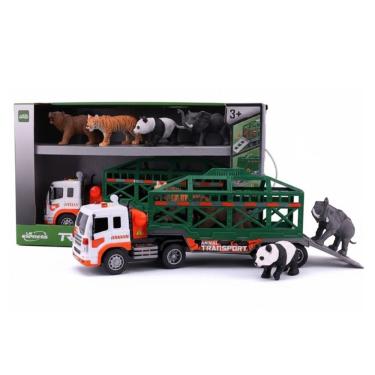 Imagem de Caminhão de Brinquedo Transporte de Animais - Brink Center