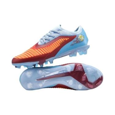 Imagem de Chuteiras De Futebol Masculinas Respiráveis Antiderrapantes Com Travas