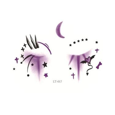 Imagem de Adesivos De Maquiagem Para Olhos De Halloween Para Mulheres E Meninas,