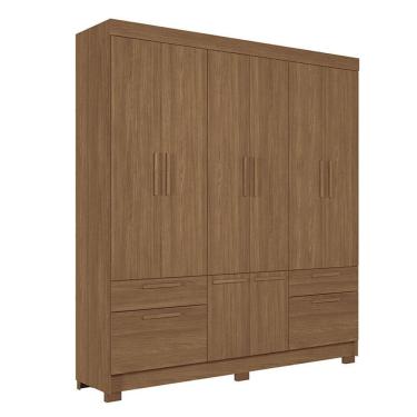 Imagem de Guarda Roupa Casal 8 portas Curitiba Jatobá - Santos Andirá