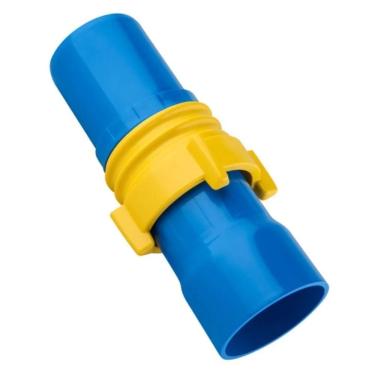 Imagem de Ponta Femea 75mm Engate Rapido Roscavel Azul Irrigação Viqua