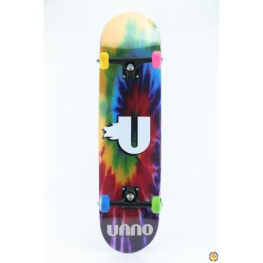 Imagem de Skate Montado Unno Street Tie Die  - Unissex-Unissex