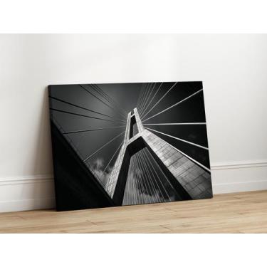 Imagem de Quadros Decorativos  Sala Fotografia Urbana Moderna 130x90 Linha Premi