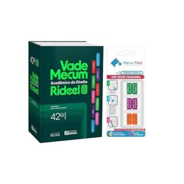 Imagem de Vade mecum acadêmico de direito rideel - 2026.1 + Etiqueta Marca Fácil
