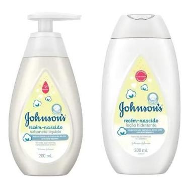 Imagem de Kit Recém Nascido Johnson Loção Hidratante + Sabonete Líquido - Johnso