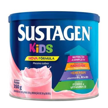 Imagem de Sustagen Kids Suplemento Alimentar Infantil 350 g  27 Vitaminas e Mine