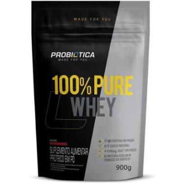Imagem de 100% Pure Whey 900g refil - Probiótica-Unissex