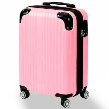 Imagem de Mala de Viagem Grande London Estocasa 60x39x26cm Rígida Rodas 360 Expa