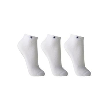 Imagem de Kit/3 Meia Cano Curto Lupo 03225-089 Esportiva Algodão T. 33/36 37/40 