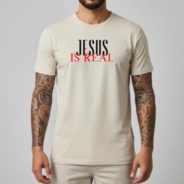 Imagem de Camiseta Masculina Básica Algodão Penteado Estampa Personalizada Camisa Casual Lifestyle Conforto-Masculino