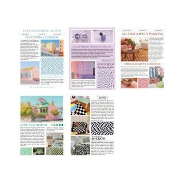 Imagem de Revista americana estilo Material papel, Handmade DIY diário Scrapbook