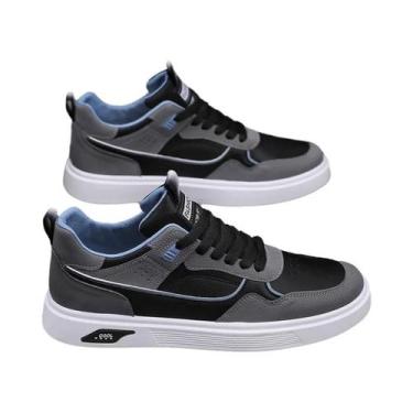Imagem de Tênis Casuais Leves E Respiráveis Para Homens, Estilo Skate, Tendência