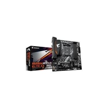 Imagem de Placa Mãe Gigabyte B550M Aorus Elite AX, Wi-Fi, Bluetooth, AM4, Micro ATX, DDR4 - 9MB55MAEX-00-10