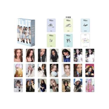 Imagem de Conjunto De Photocards De Grupos Femininos De Kpop, 55 Peças, Impressã