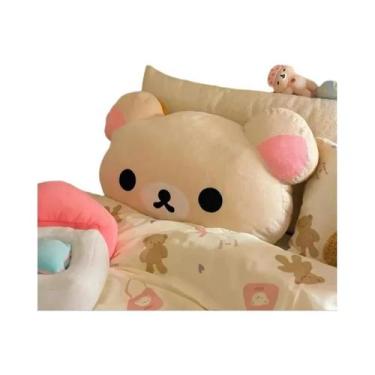 Imagem de Almofada De Pelúcia Rilakkuma Lavável De 44cm Com Capa Removível, Supo