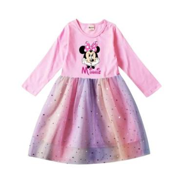 Imagem de Vestido De Princesa Tutu De Manga Longa Para Meninas Pequenas Com Rend