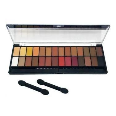 Imagem de Paleta De Maquiagem Belle Angel 28 Sombras Nude + Pinceis So - Congrat