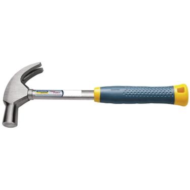 Imagem de Martelo de Unha 40800-027 para Introduzir e Remover Pregos com Cabo em Aço Tubular e Empunhadura Emborrachada Tramontina