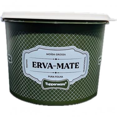 Imagem de Caixa para Mantimentos Caixa Erva Mate 2,4L para Armazenar Alimentos Secos com Tampa He...