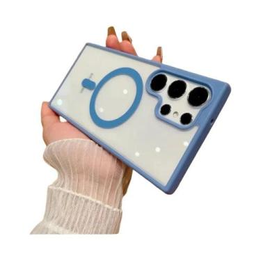 Imagem de Capa Magnética Fosca Com Bumper De Acrílico Para Samsung Galaxy S25 S2